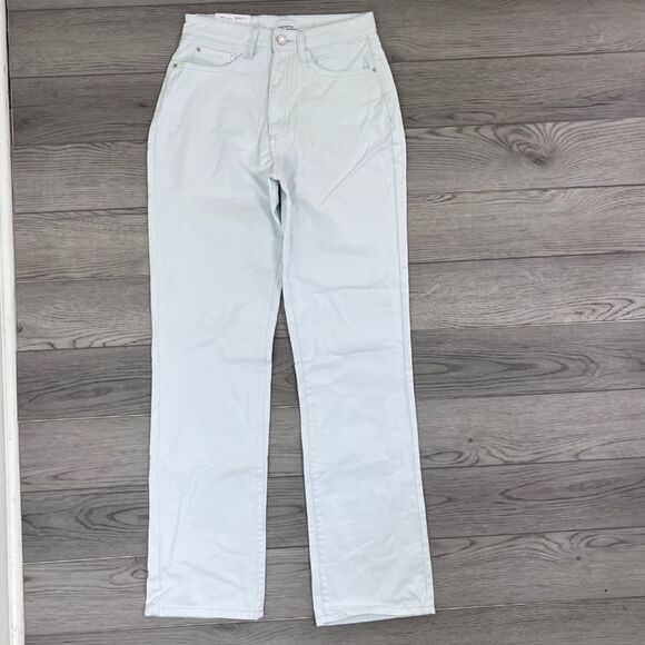 WeWoreWhat Size 27 Super Bleached Kick Flare Wide Leg High Rise Denim NEW Jeans - Picture 10 of 17